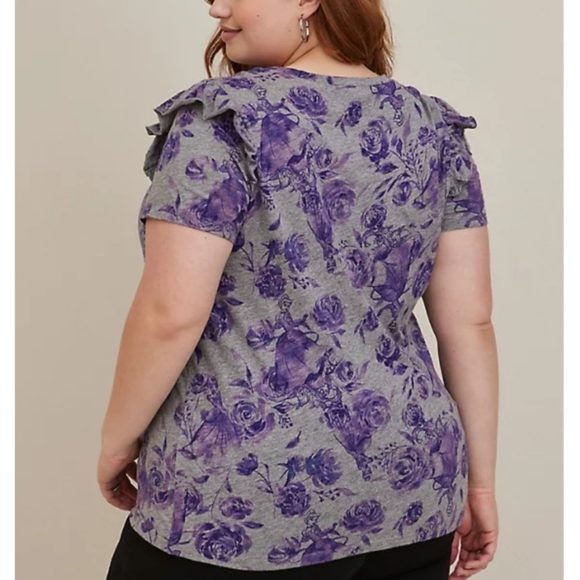 Cinderella Ruffle Shoulder Top - Picture 2 of 7